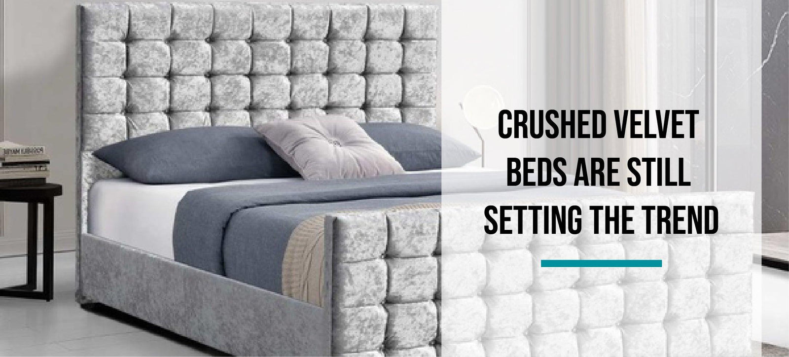 Crushed Velvet Beds Are Still Setting The Trend - Heavenlybeds